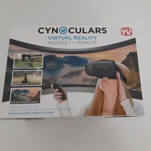 CYNOCULARS Virtual Reality Headset & Remote - NEW